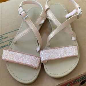 Girls sparkly sandals